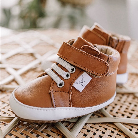 Baby Boy Brown Hightops - Picture 4 of 4